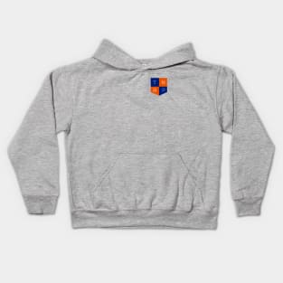 TNAP Orange and Blue Shield Icon (Small) Kids Hoodie